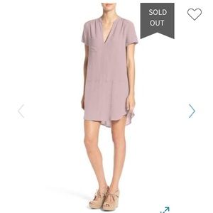 LUSH • Split Neck Shift Dress